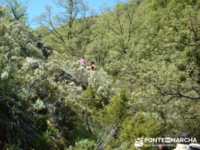 Ascensión a Valdebecerril - senderismo comunidad de madrid; excursiones en semana santa